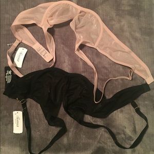 Soma Sheer Shape Plunge Bras